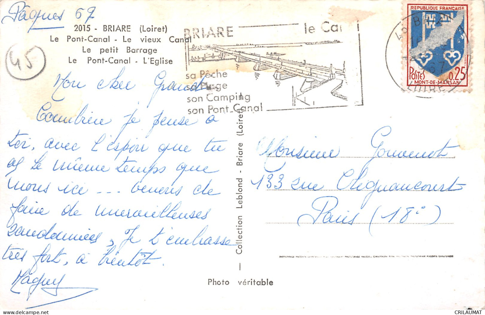 45-BRIARE-N°T5068-B/0097 - Briare