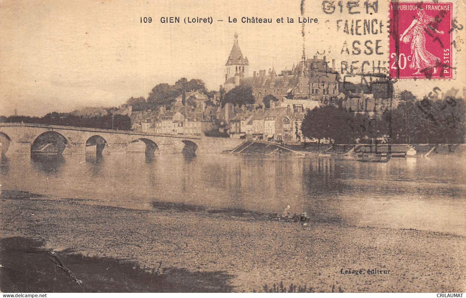 45-GIEN-N°T5068-A/0393 - Gien