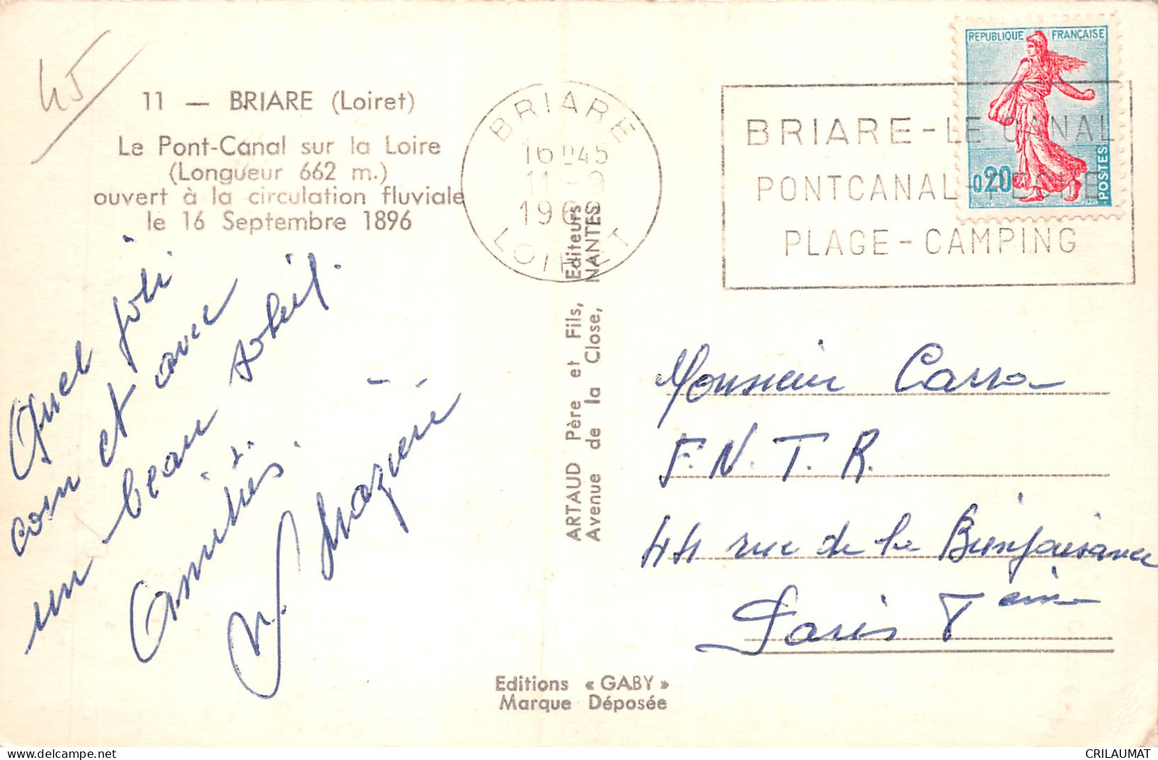 45-BRIARE-N°T5068-A/0315 - Briare