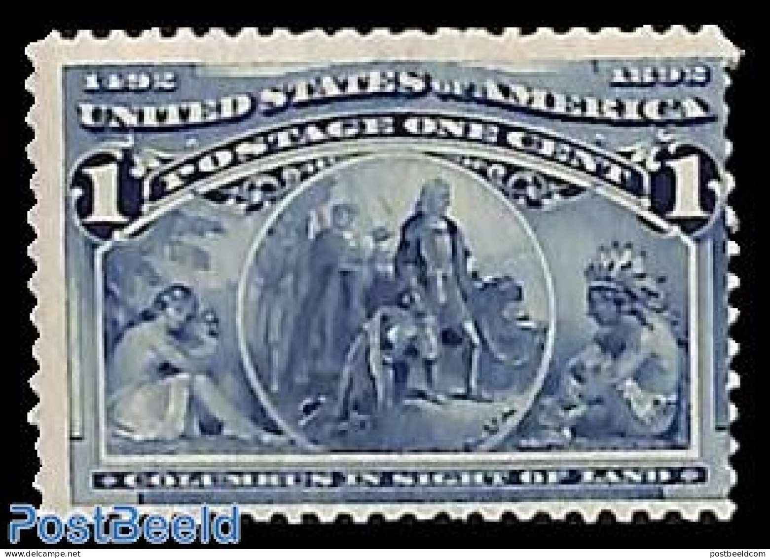 United States Of America 1893 1c, Stamp Out Of Set, Mint NH - Neufs