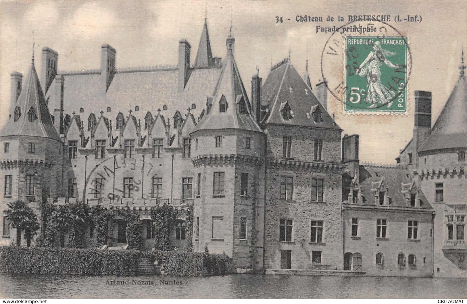 44-MISSILLAC CHATEAU DE LA BRETESCHE-N°T5067-H/0339 - Missillac