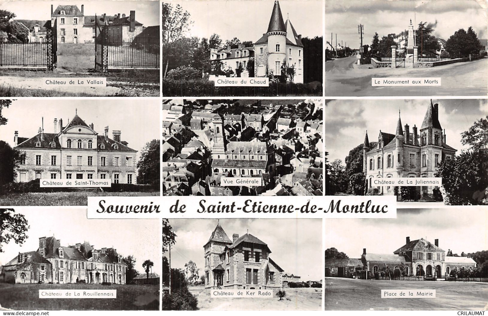 44-SAINT ETIENNE DE MONTLUC-N°T5068-F/0001 - Saint Etienne De Montluc