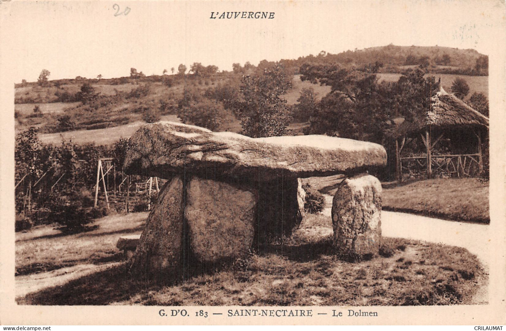 63-SAINT NECTAIRE LE DOLMEN-N°T5068-D/0381 - Saint Nectaire