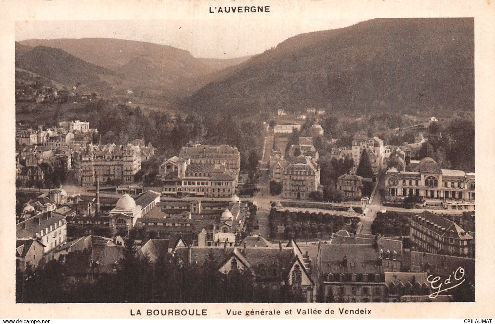 63-LA BOURBOULE-N°T5068-C/0289 - La Bourboule