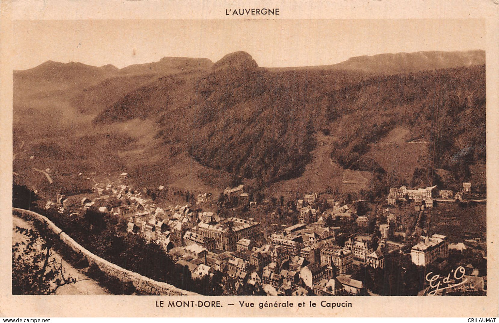 63-LE MONT DORE-N°T5068-F/0221 - Le Mont Dore