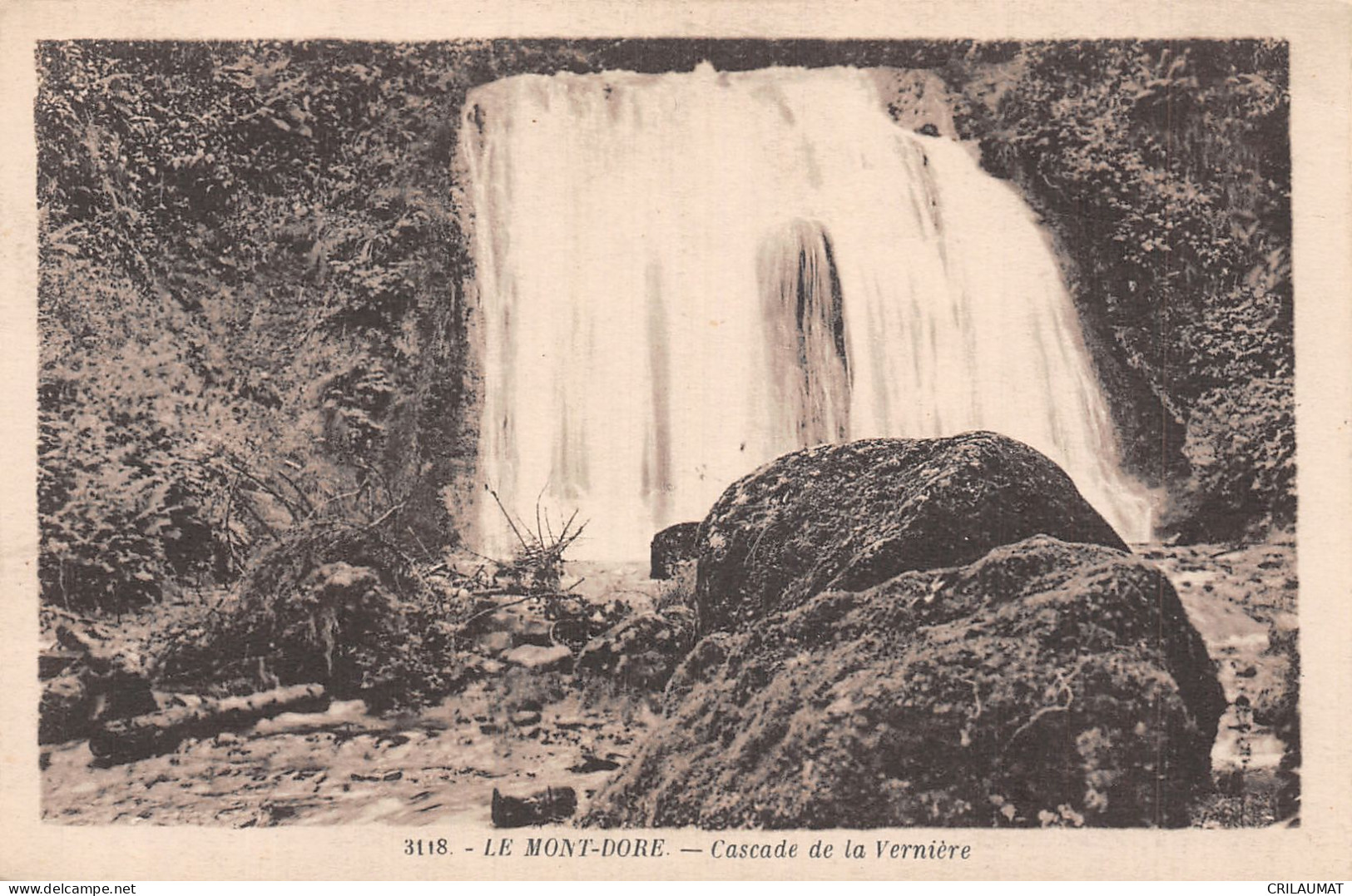 63-LE MONT DORE CASCADE DE LA VERNIERE-N°T5068-F/0207 - Le Mont Dore