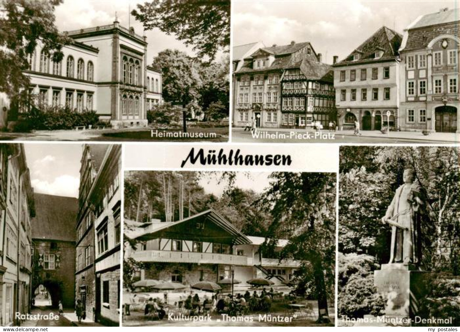 73889936 Muehlhausen  Thueringen Heimatmuseum Wilhelm Pieck Platz Ratsstrasse Ku - Muehlhausen