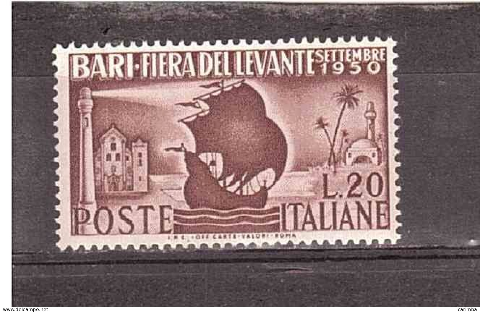 1950 L.20 BARI FIERA LEVANTE - 1946-60: Ungebraucht