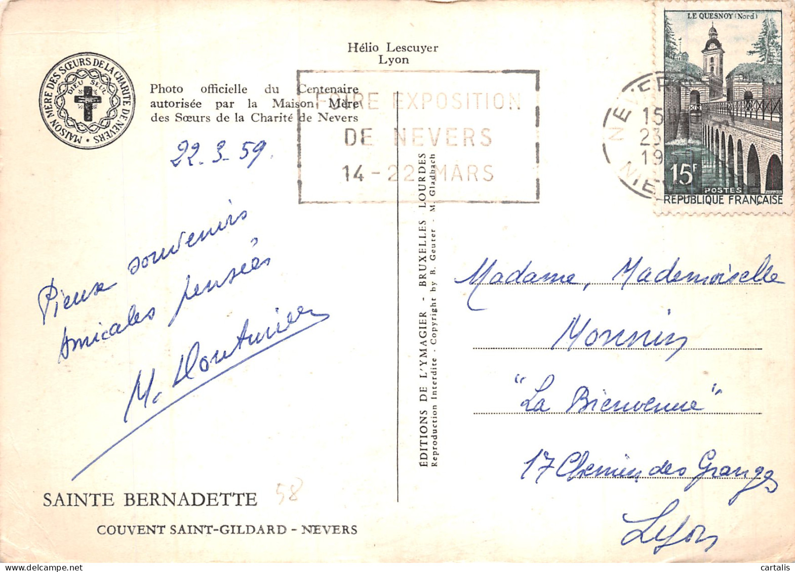 58-NEVERS-N° 4389-B/0173 - Nevers