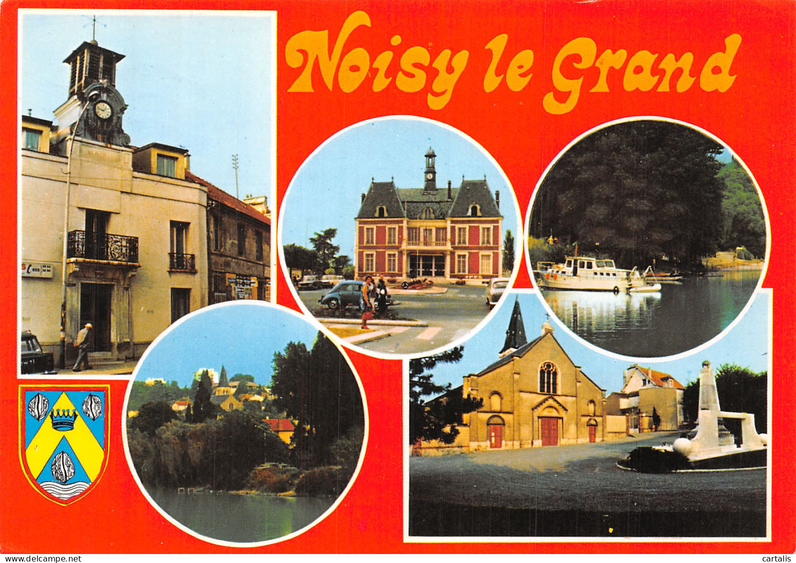 93-NOISY LE GRAND-N° 4389-A/0279 - Noisy Le Grand