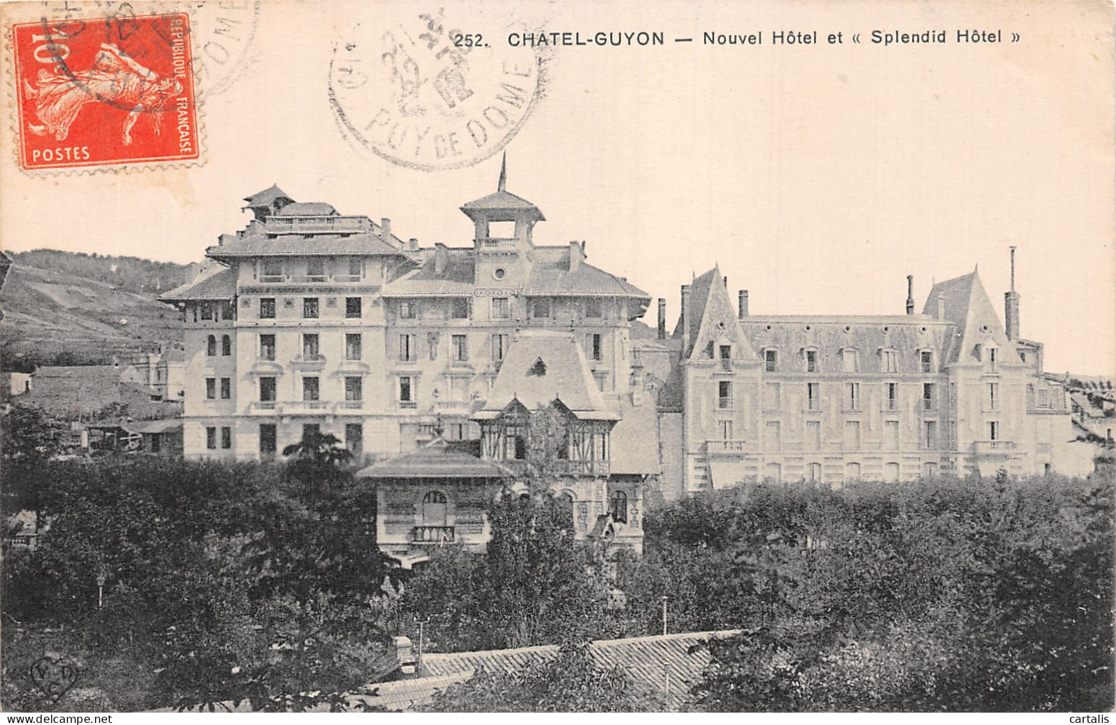 63-CHATEL GUYON-N° 4389-E/0239 - Châtel-Guyon