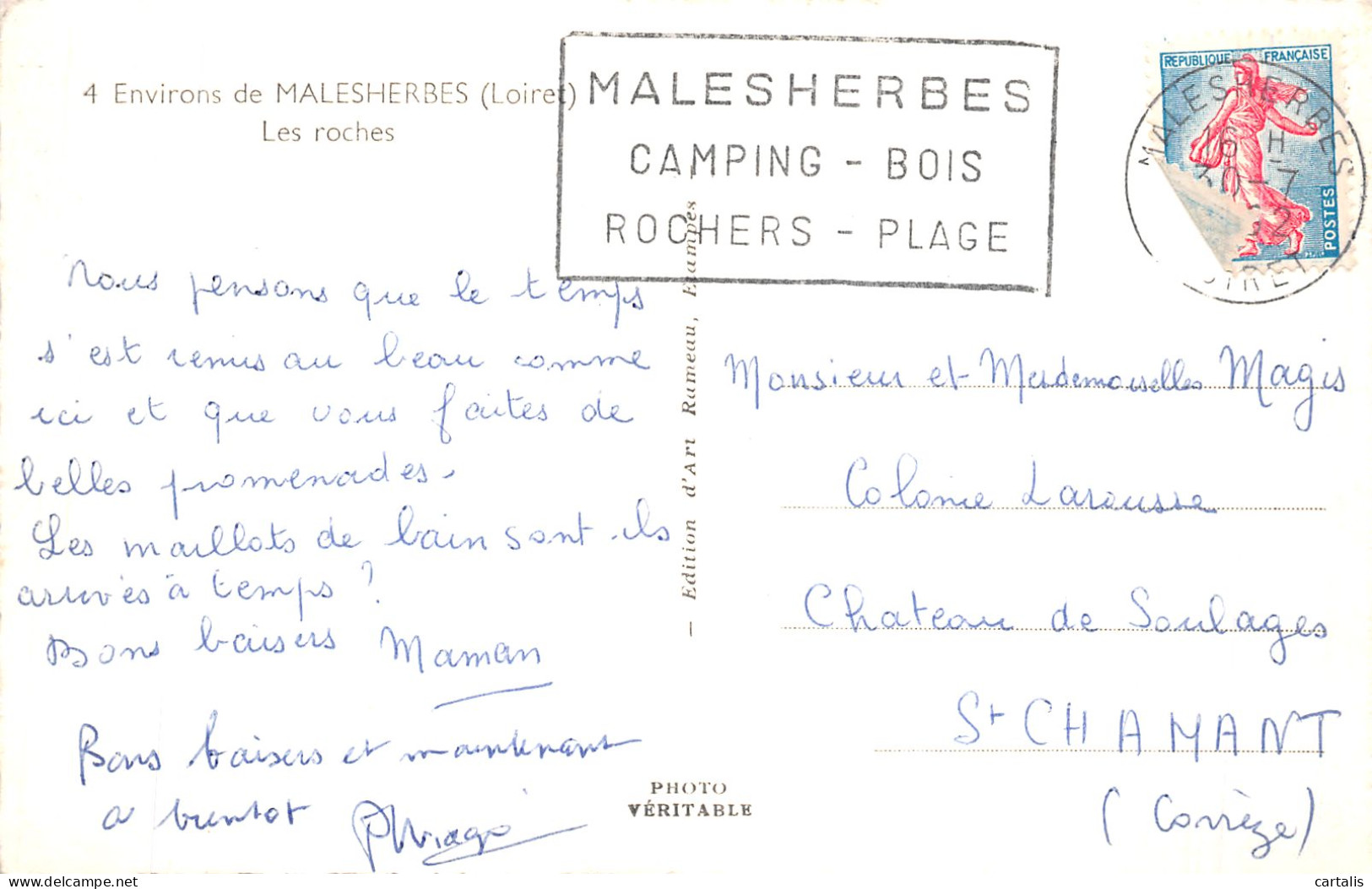 45-MALESHERBES-N° 4389-E/0071 - Malesherbes