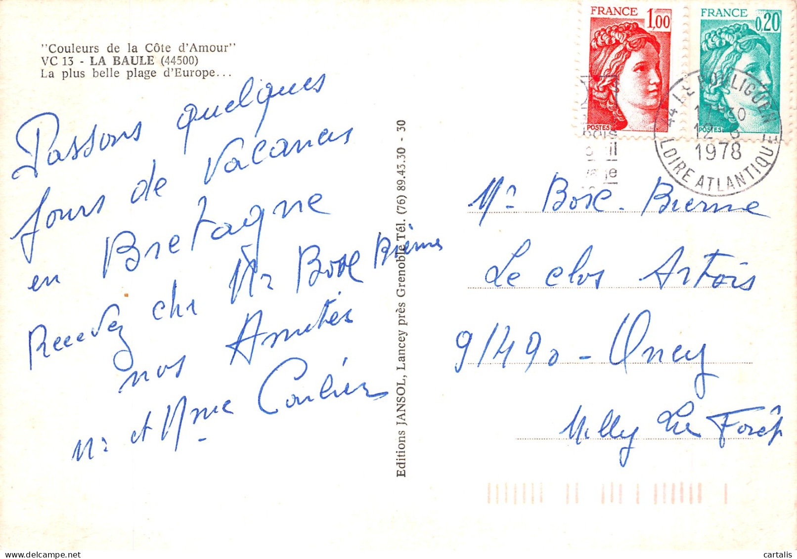 44-LA BAULE-N° 4389-D/0233 - La Baule-Escoublac