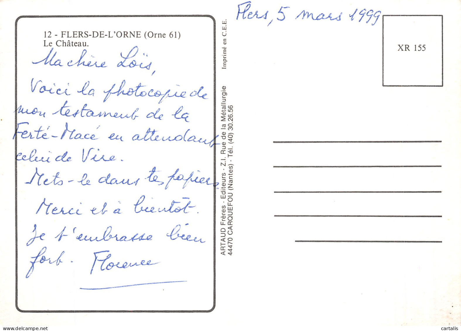 61-FLERS DE L ORNE-N° 4389-C/0321 - Flers