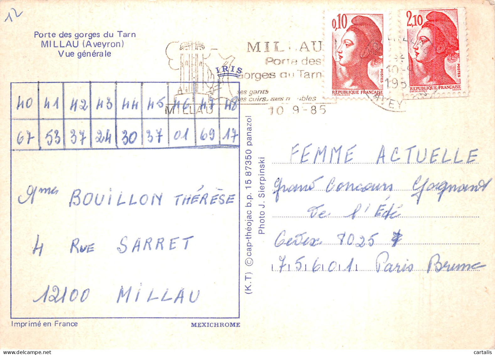 12-MILLAU-N° 4389-C/0271 - Millau