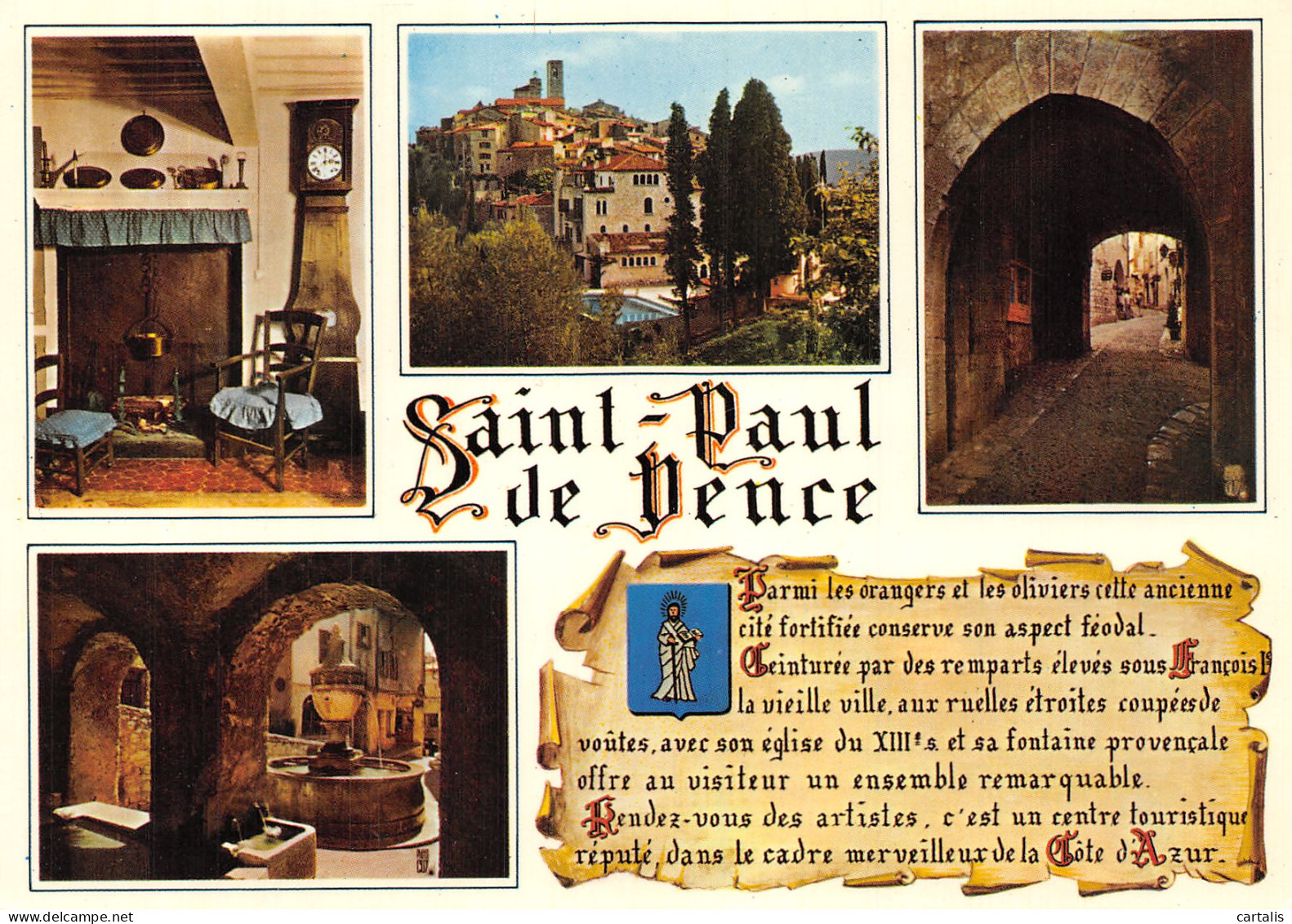 06-SAINT PAUL DE VENCE-N° 4390-C/0255 - Saint-Paul