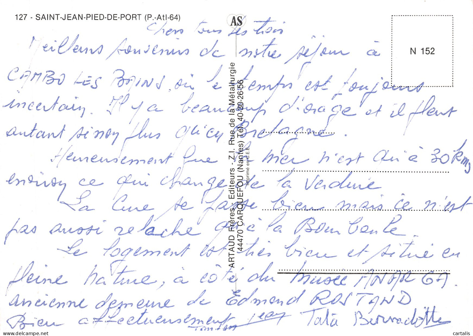 64-SAINT JEAN PIED DE PORT-N° 4390-B/0359 - Saint Jean Pied De Port