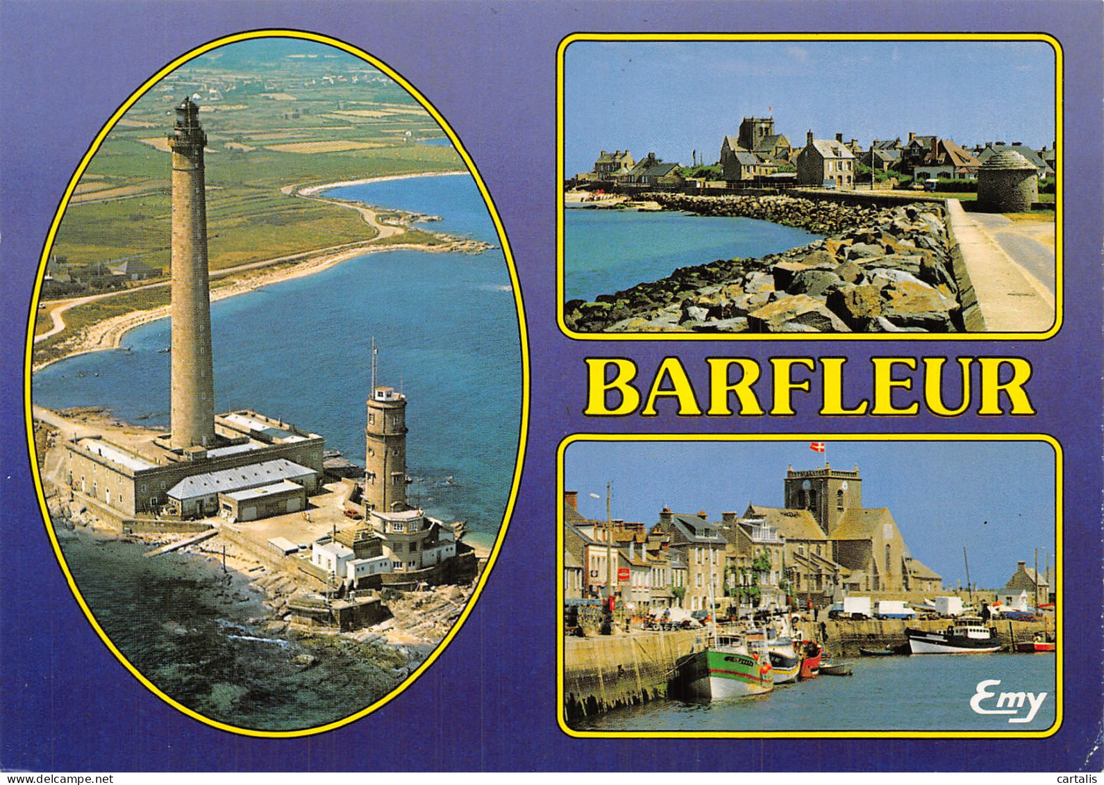 50-BARFLEUR GATTEVILLE-N° 4390-A/0157 - Barfleur