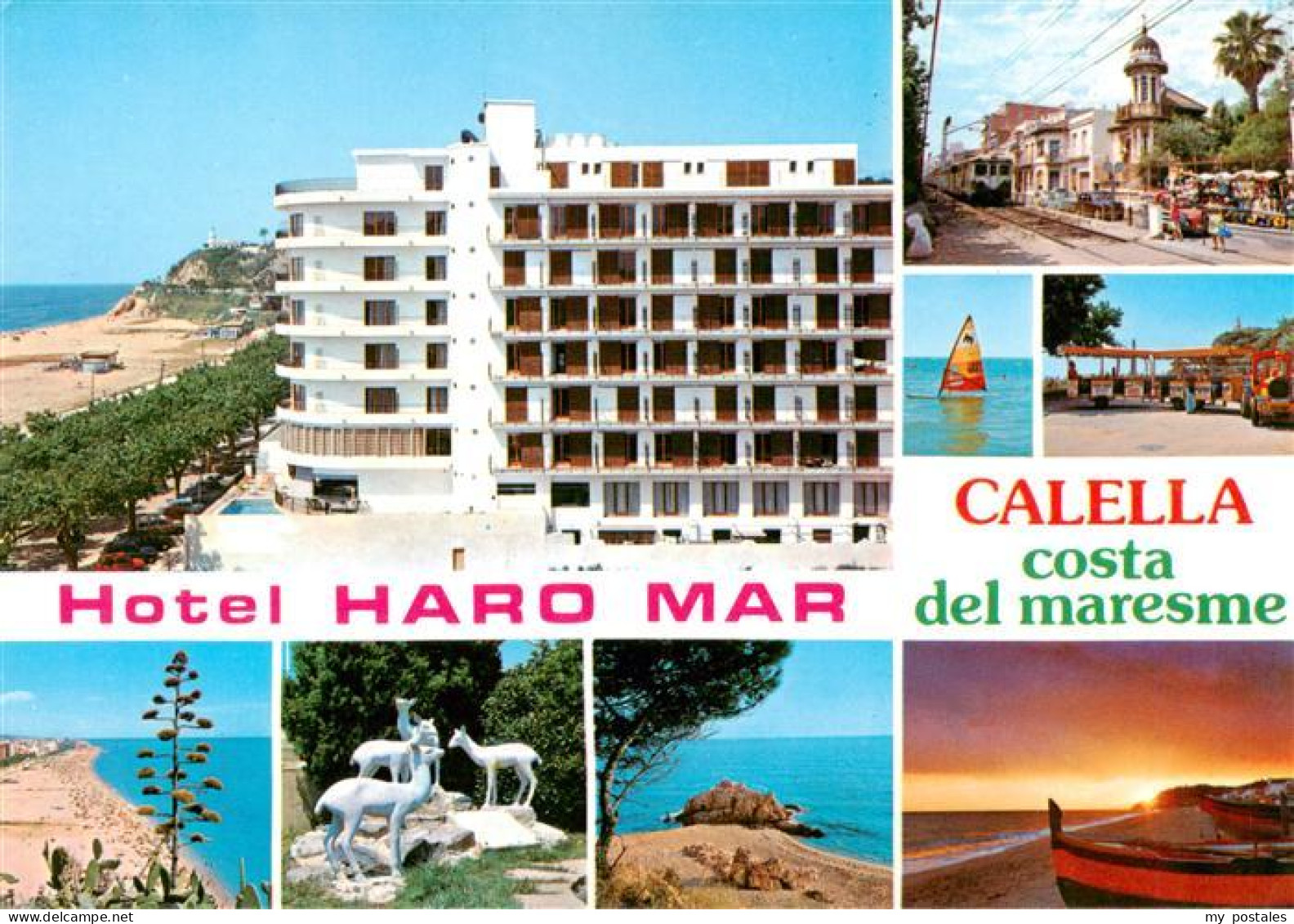 73889275 CALELLA De La Costa ES Hotel Haro Mar Paseo De La Rocas Vista Parciale  - Sonstige & Ohne Zuordnung