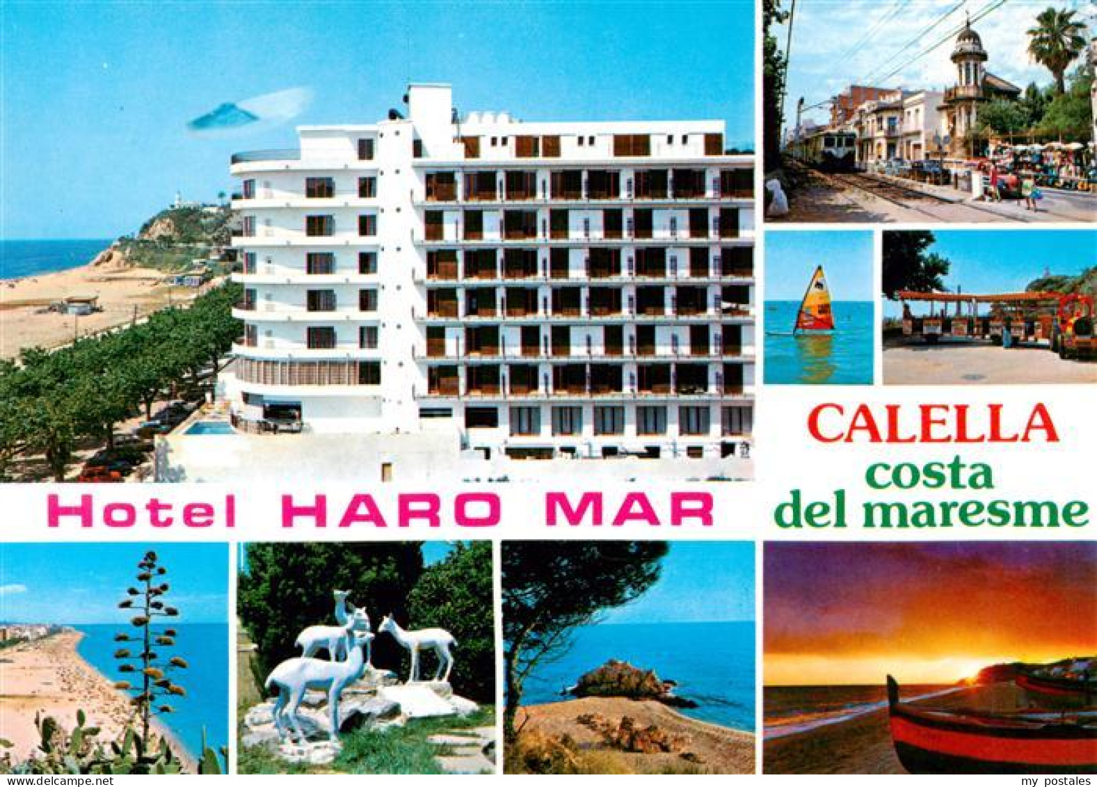73889274 CALELLA De La Costa ES Hotel Haro Mar Paseo De La Rocas Vista Parciale  - Sonstige & Ohne Zuordnung
