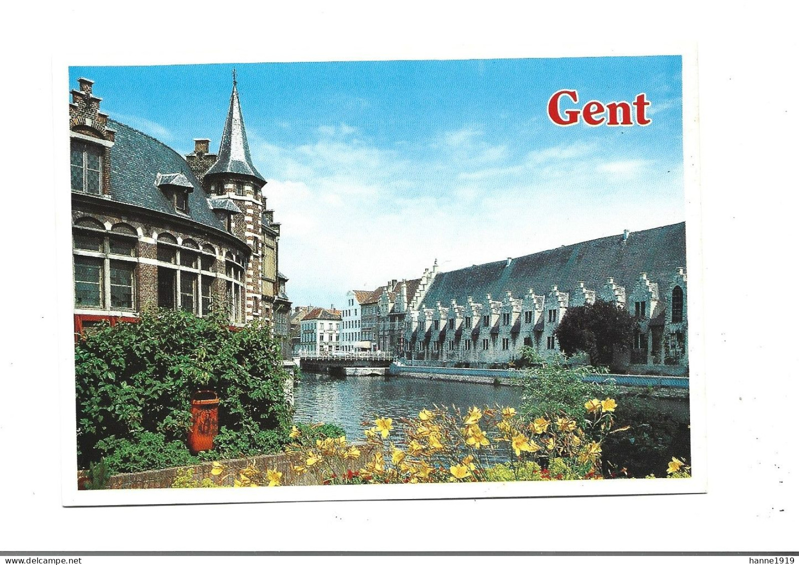 Gent Oud Vleeshuis Foto Prentkaart Ancienne Boucherie Gand Htje - Gent