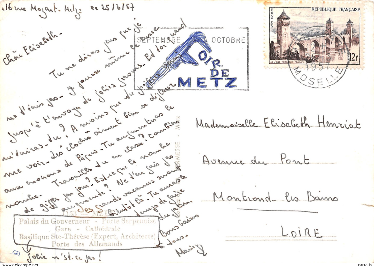 57-METZ-N° 4391-A/0113 - Metz