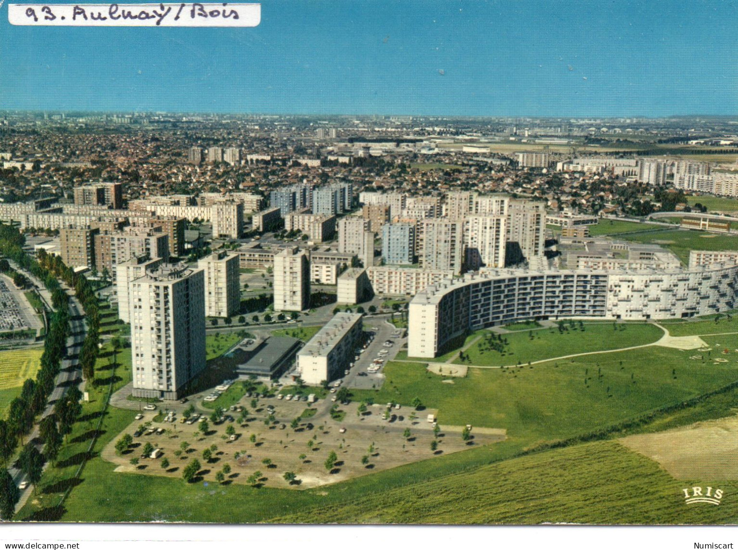 Aulnay-sous-Bois Vue Aérienne De La Ville - Aulnay Sous Bois