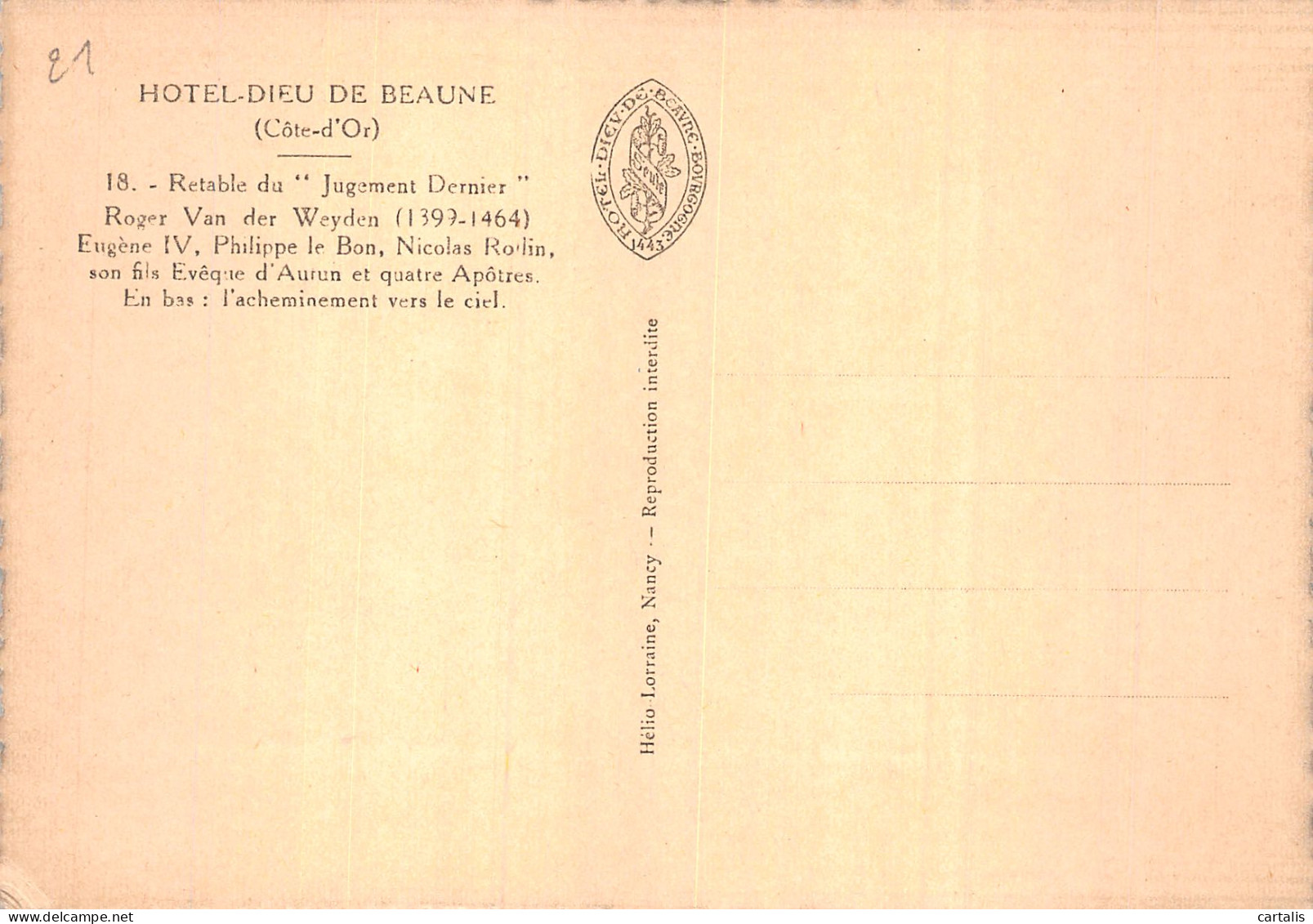 21-BEAUNE-N° 4390-D/0141 - Beaune