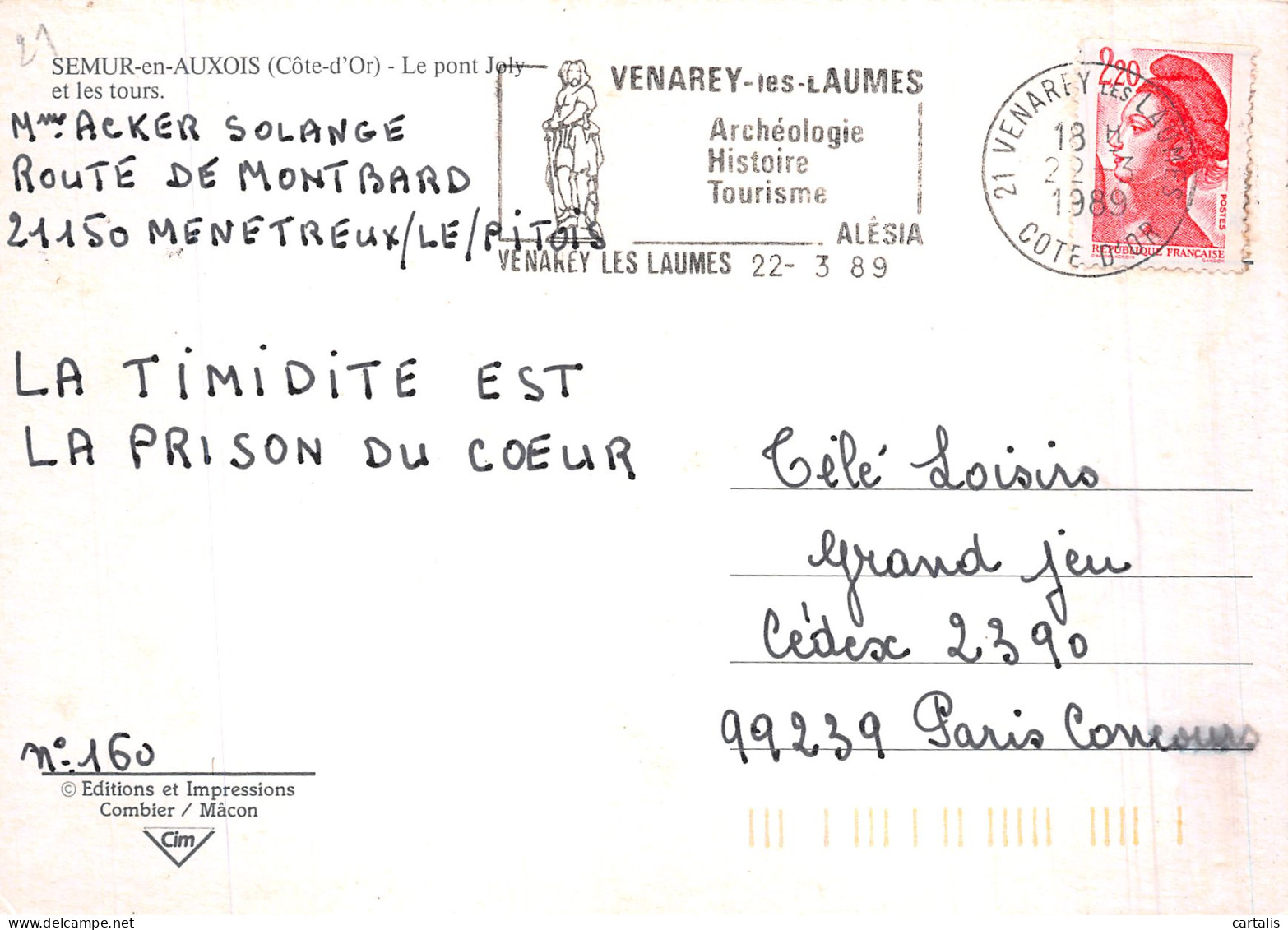 21-SEMUR EN AUXOIS-N° 4390-D/0125 - Semur