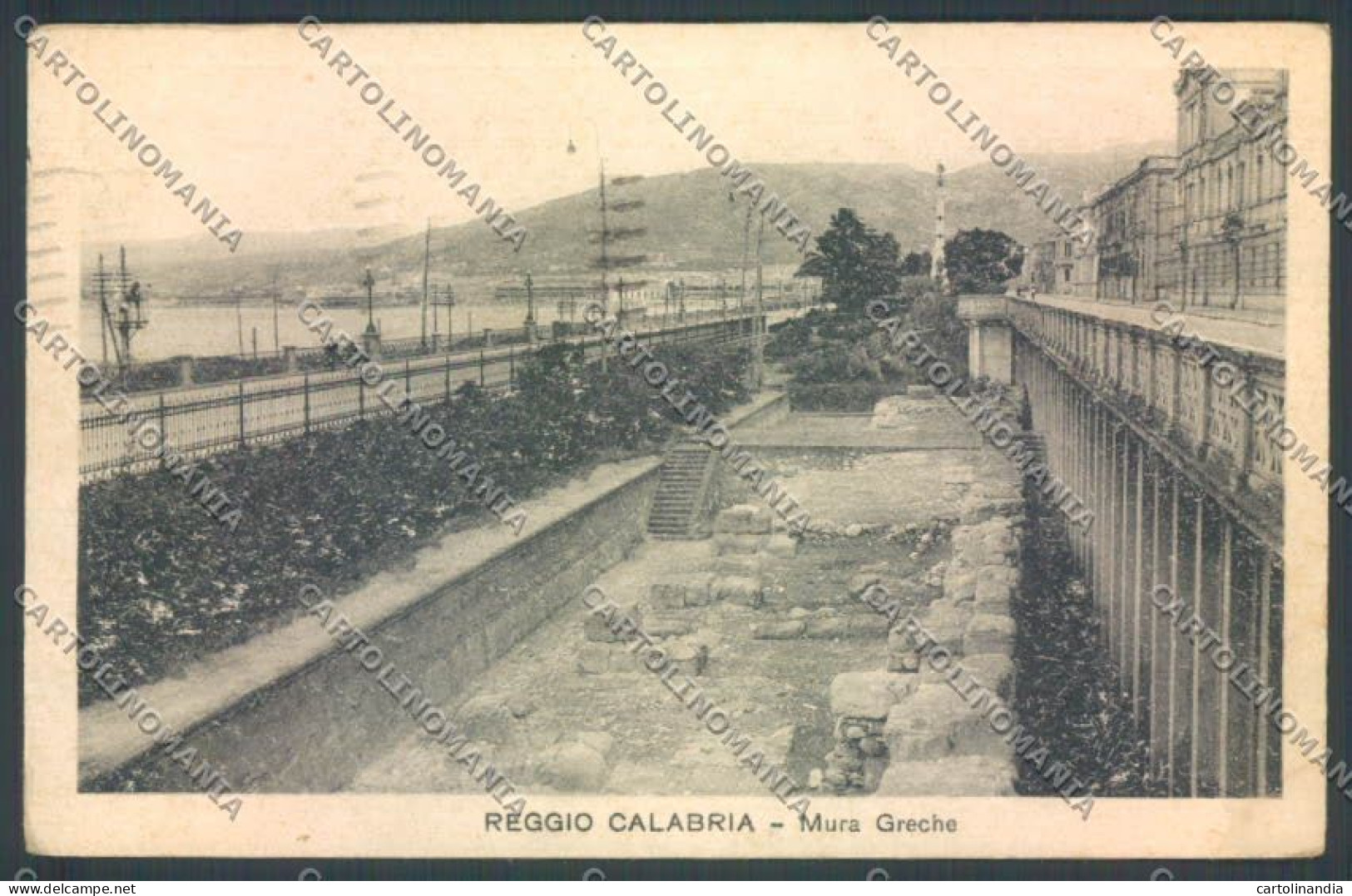 Reggio Calabria Città PIEGA Cartolina ZB2698 - Reggio Calabria