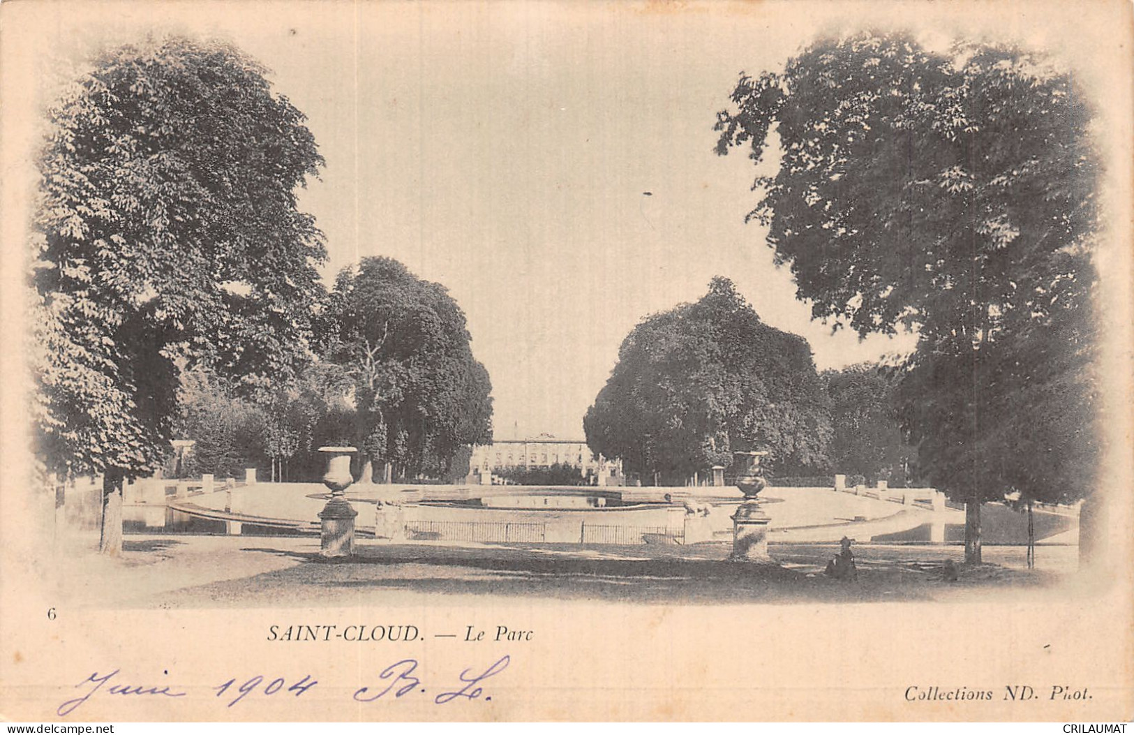 92-SAINT CLOUD LE PARC-N°T5070-D/0193 - Saint Cloud