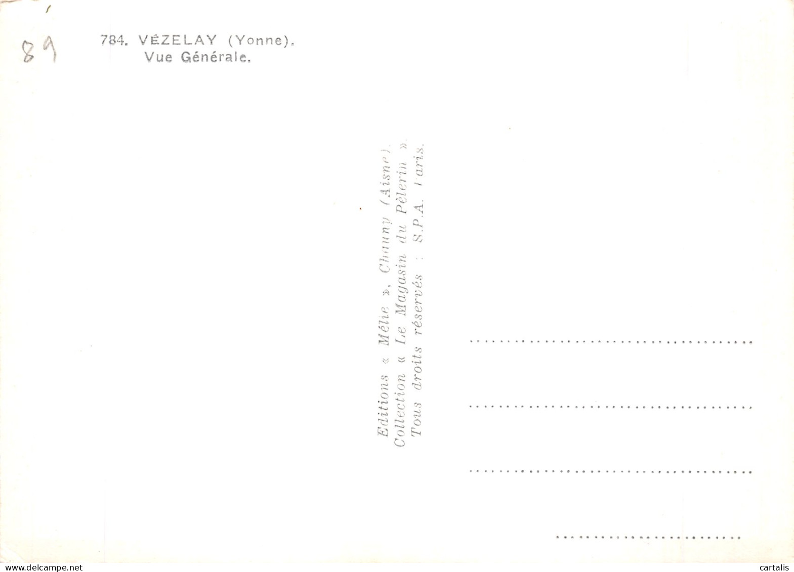 89-VEZELAY-N° 4391-C/0079 - Vezelay