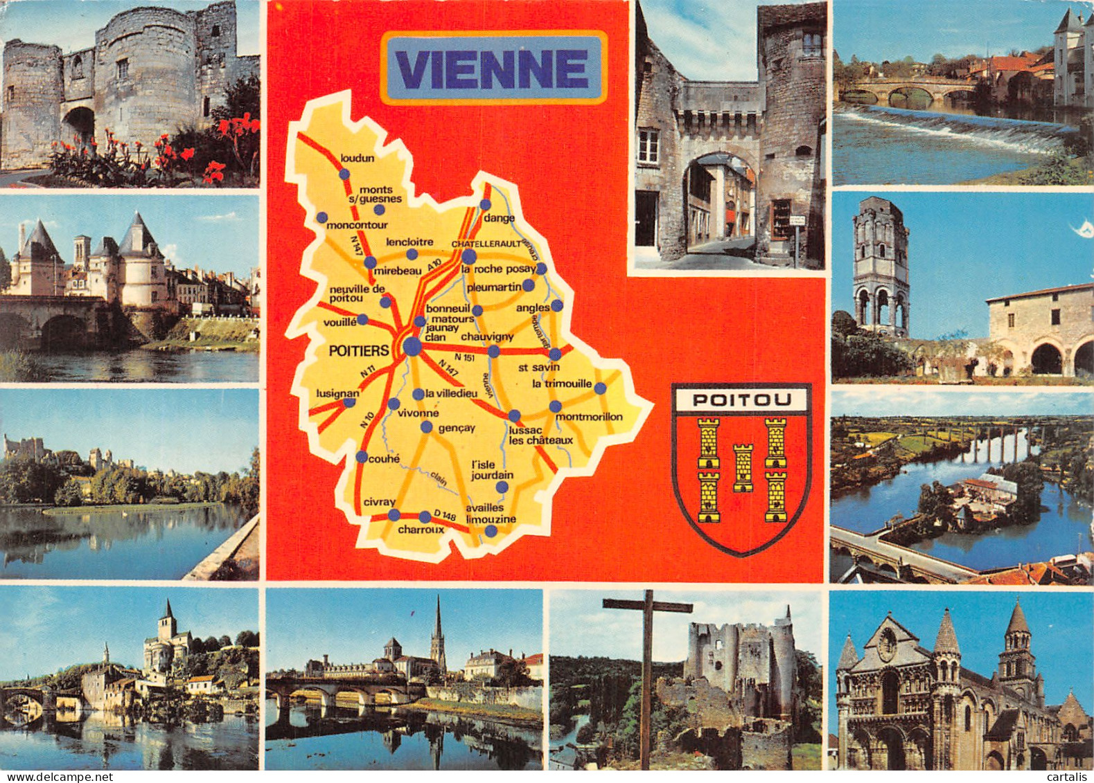 38-VIENNE MULTIVUES-N° 4391-C/0049 - Vienne