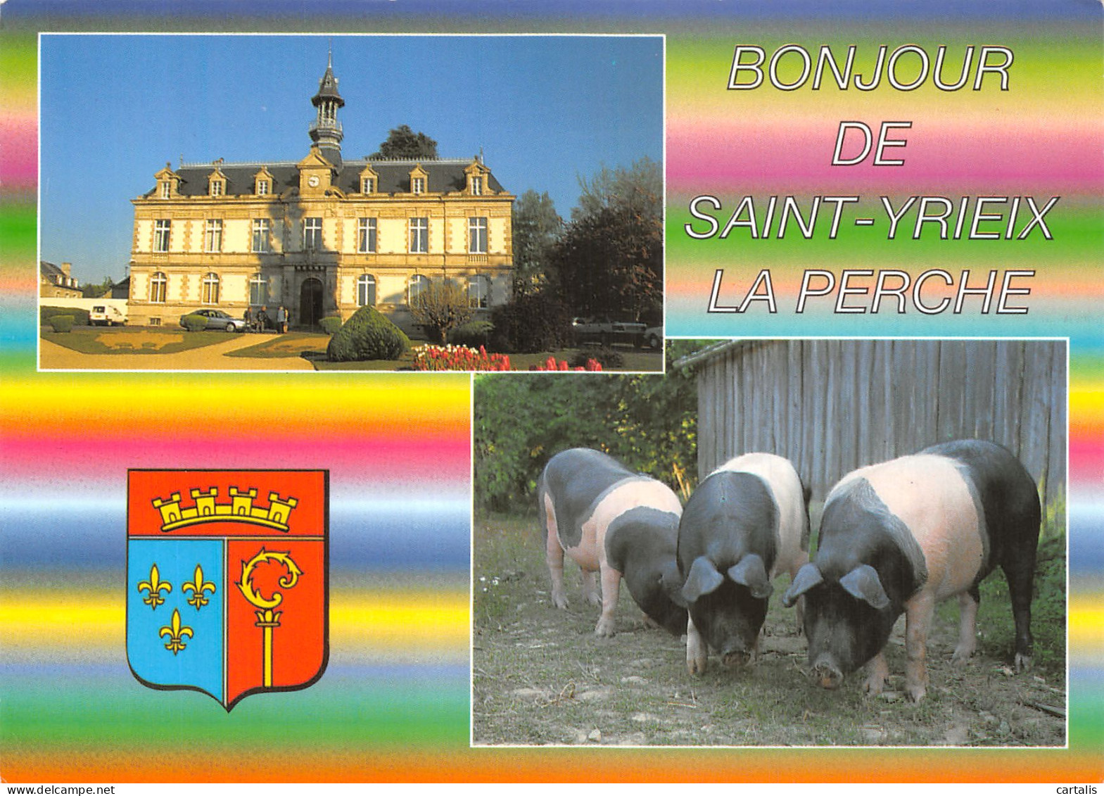 87-SAINT YRIEIX LA PERCHE-N° 4391-B/0383 - Saint Yrieix La Perche