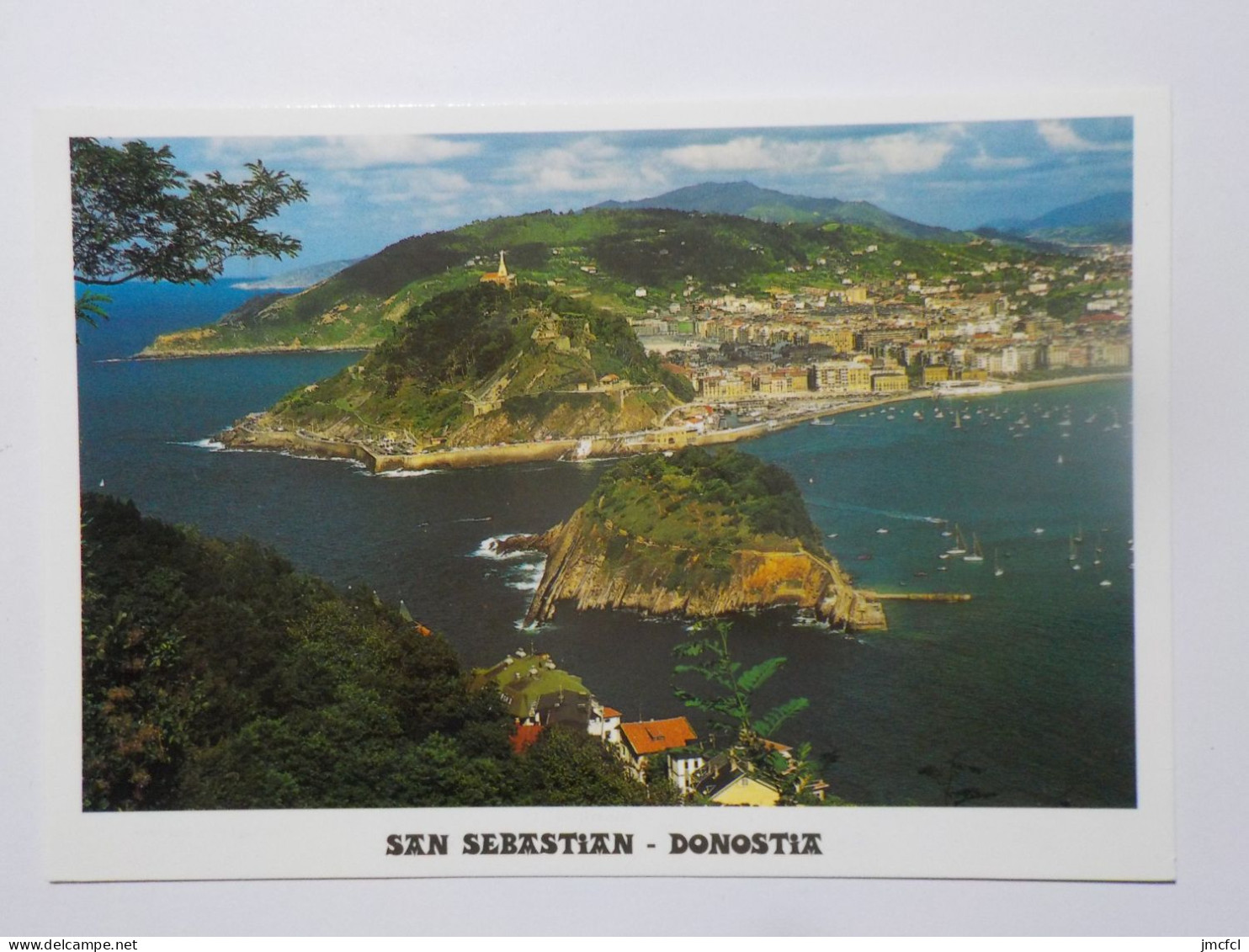 SAN SEBASTIAN-DONOSTIA   Vista Parcial Desde Igueldo - Guipúzcoa (San Sebastián)