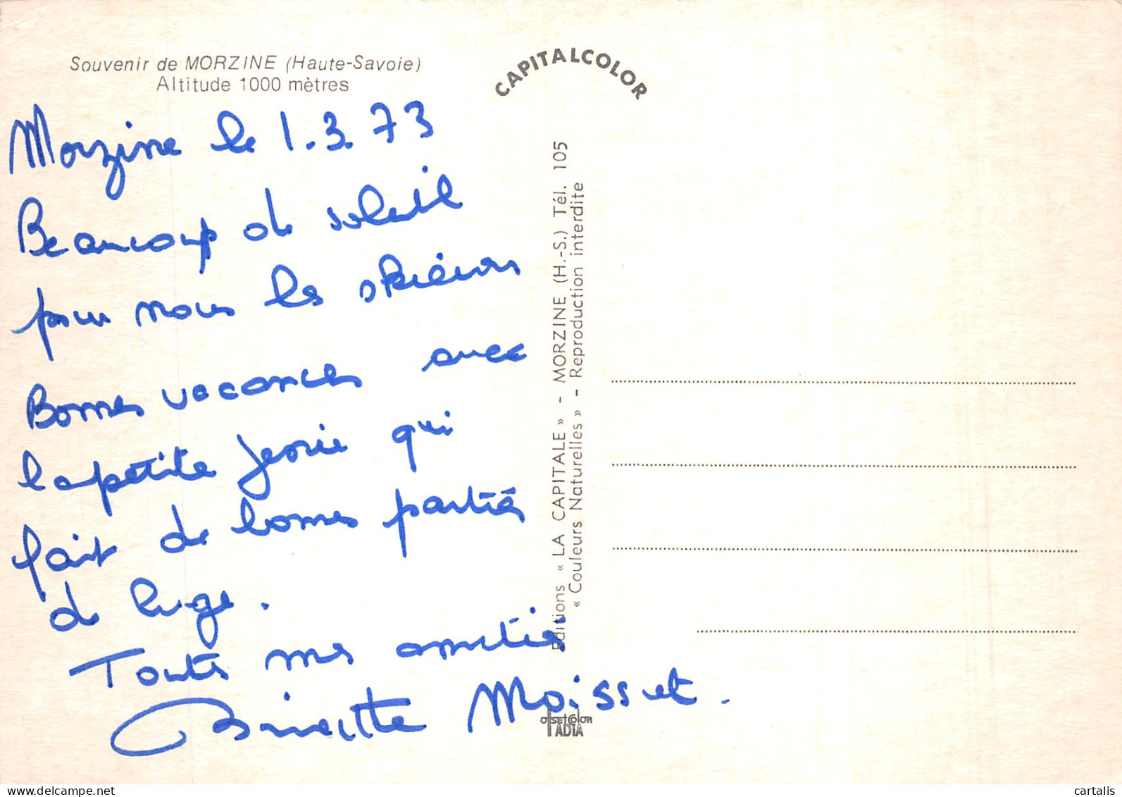 74-MORZINE-N° 4391-B/0171 - Morzine