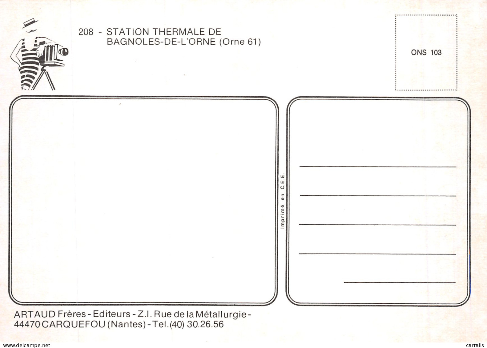 61-BAGNOLES DE L ORNE-N° 4391-B/0057 - Bagnoles De L'Orne