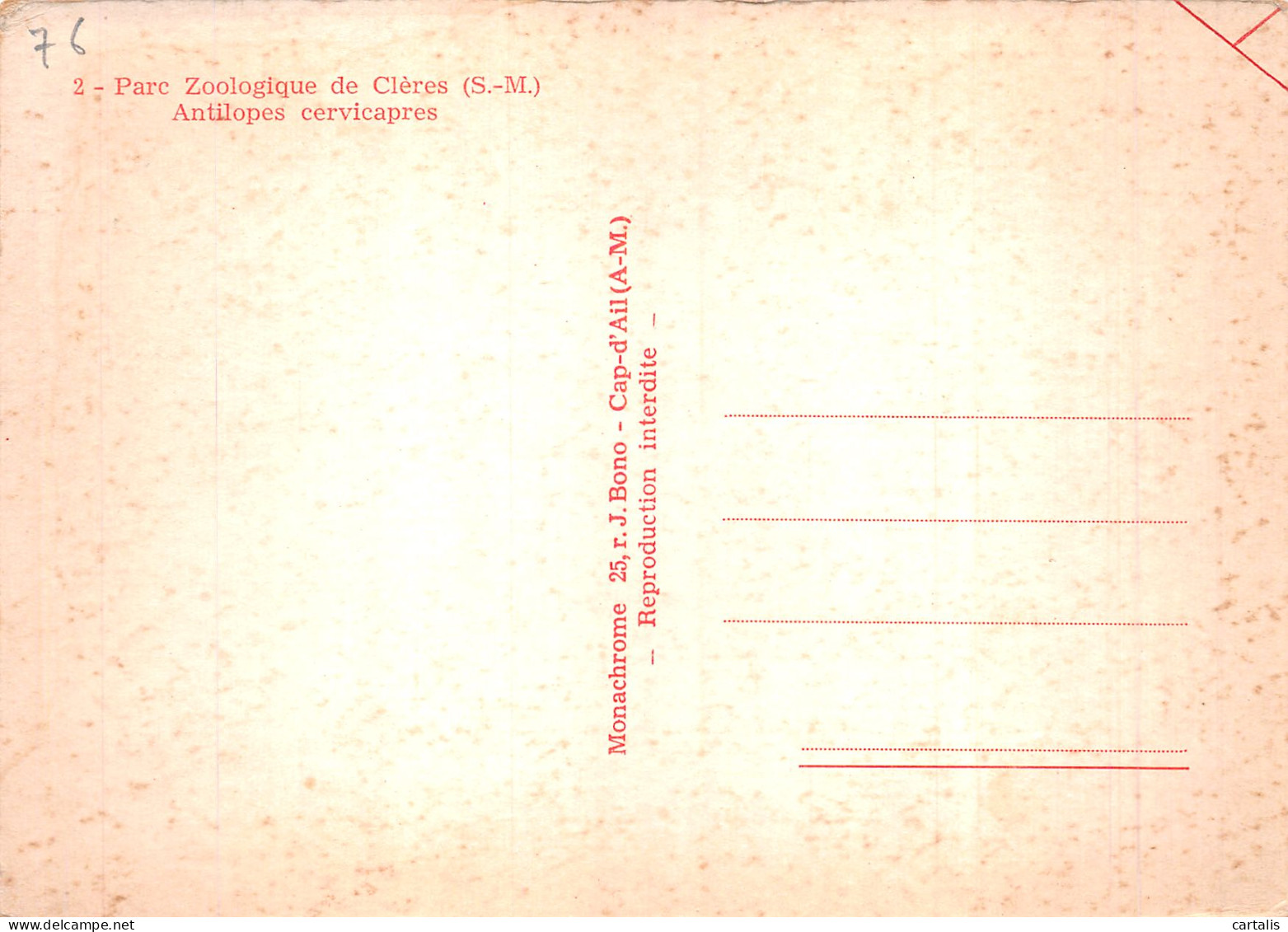 76-CLERES-N° 4391-A/0337 - Clères