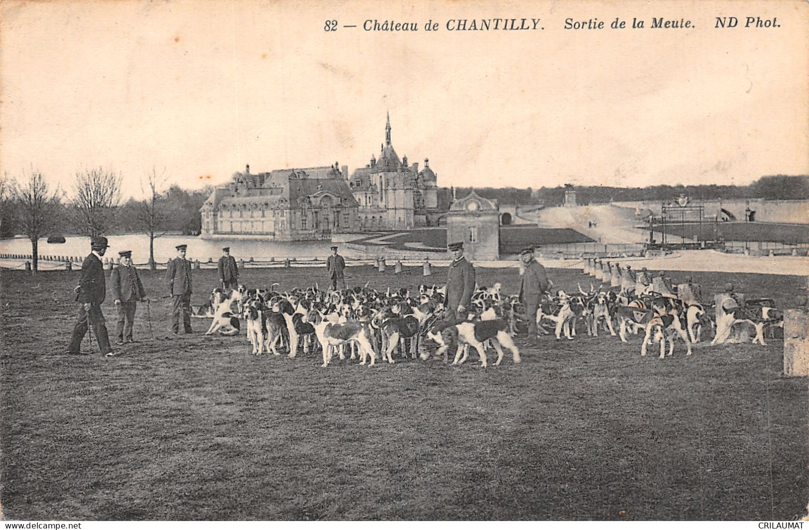 60-CHANTILLY LE CHATEAU-N°T5070-G/0271 - Chantilly