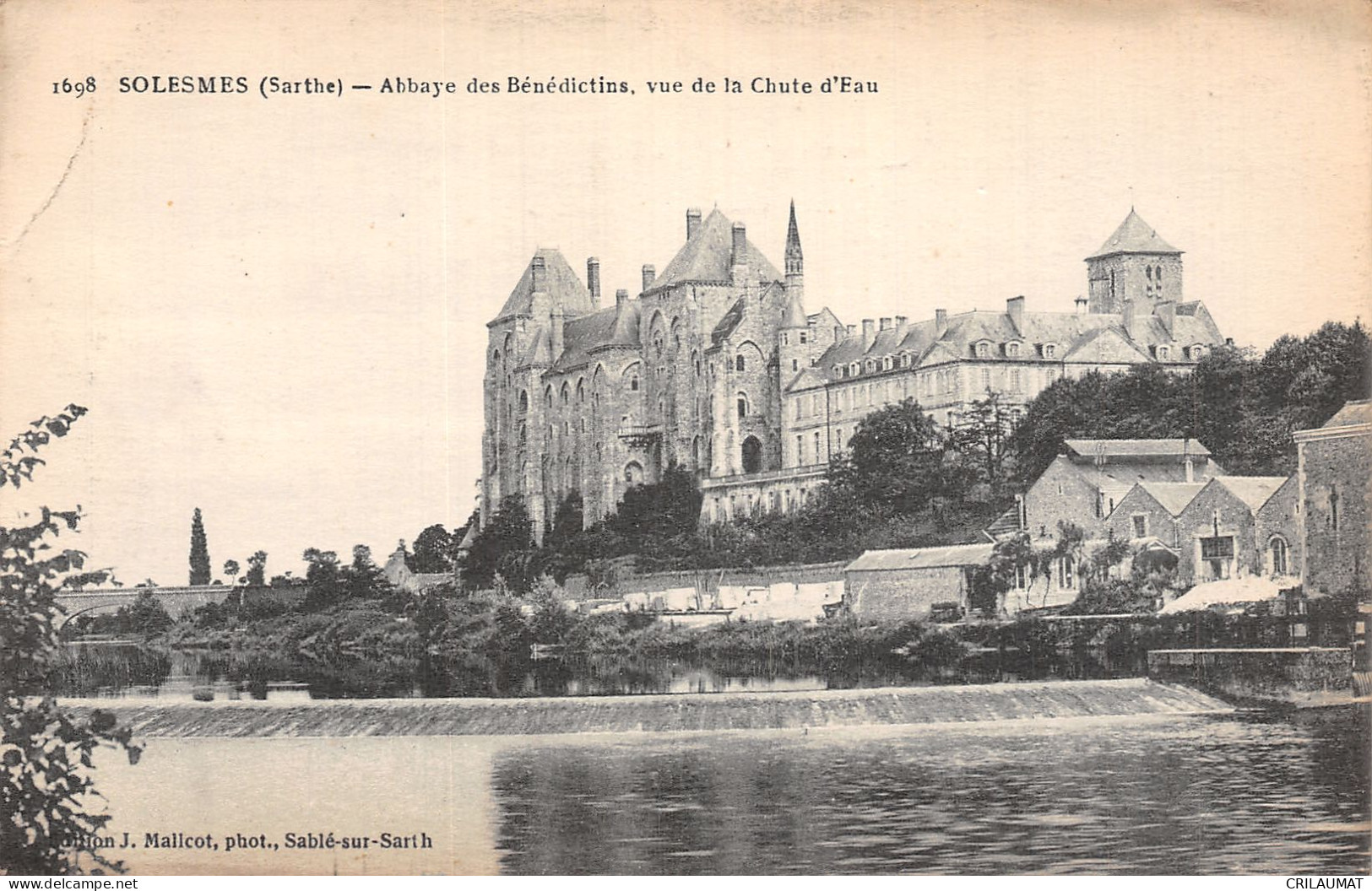 72-SOLESMES-N°T5070-F/0083 - Solesmes