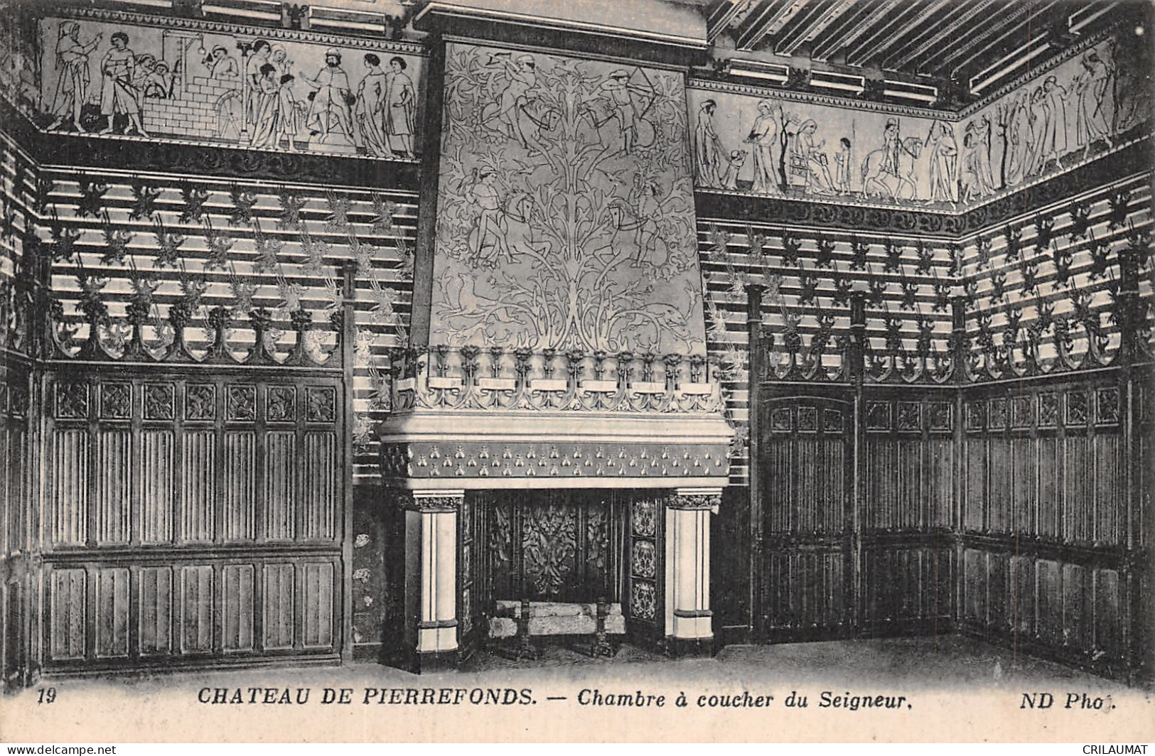 60-PIERREFONDS LE CHATEAU-N°T5070-E/0147 - Pierrefonds
