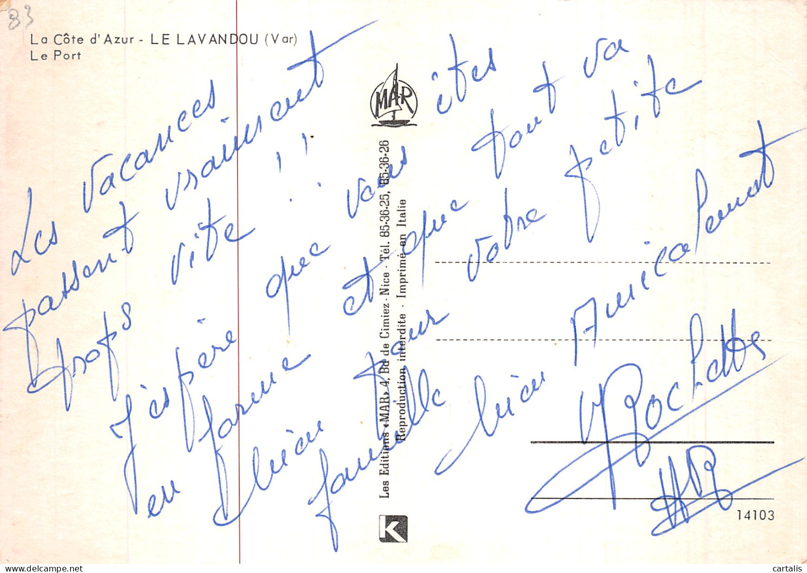 83-LE LAVANDOU-N° 4392-A/0037 - Le Lavandou