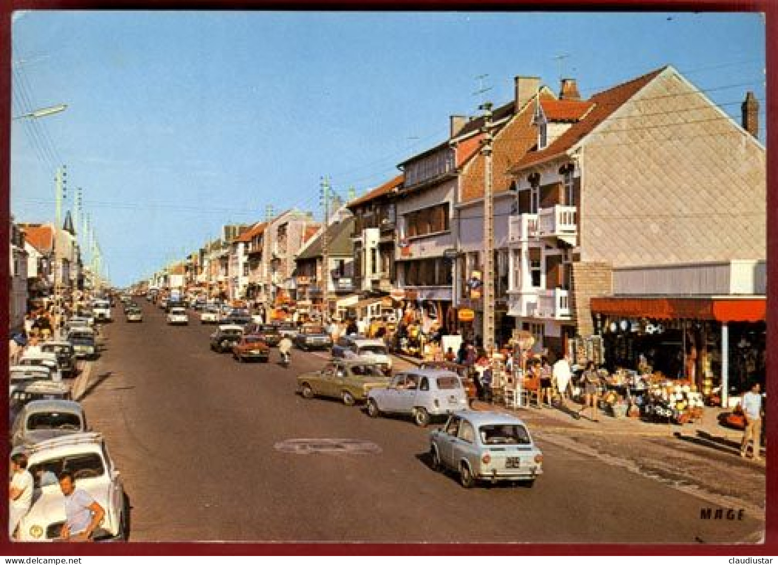 ** CARTE  AVENUE  De  La  PLAGE  1974 ** - Fort Mahon