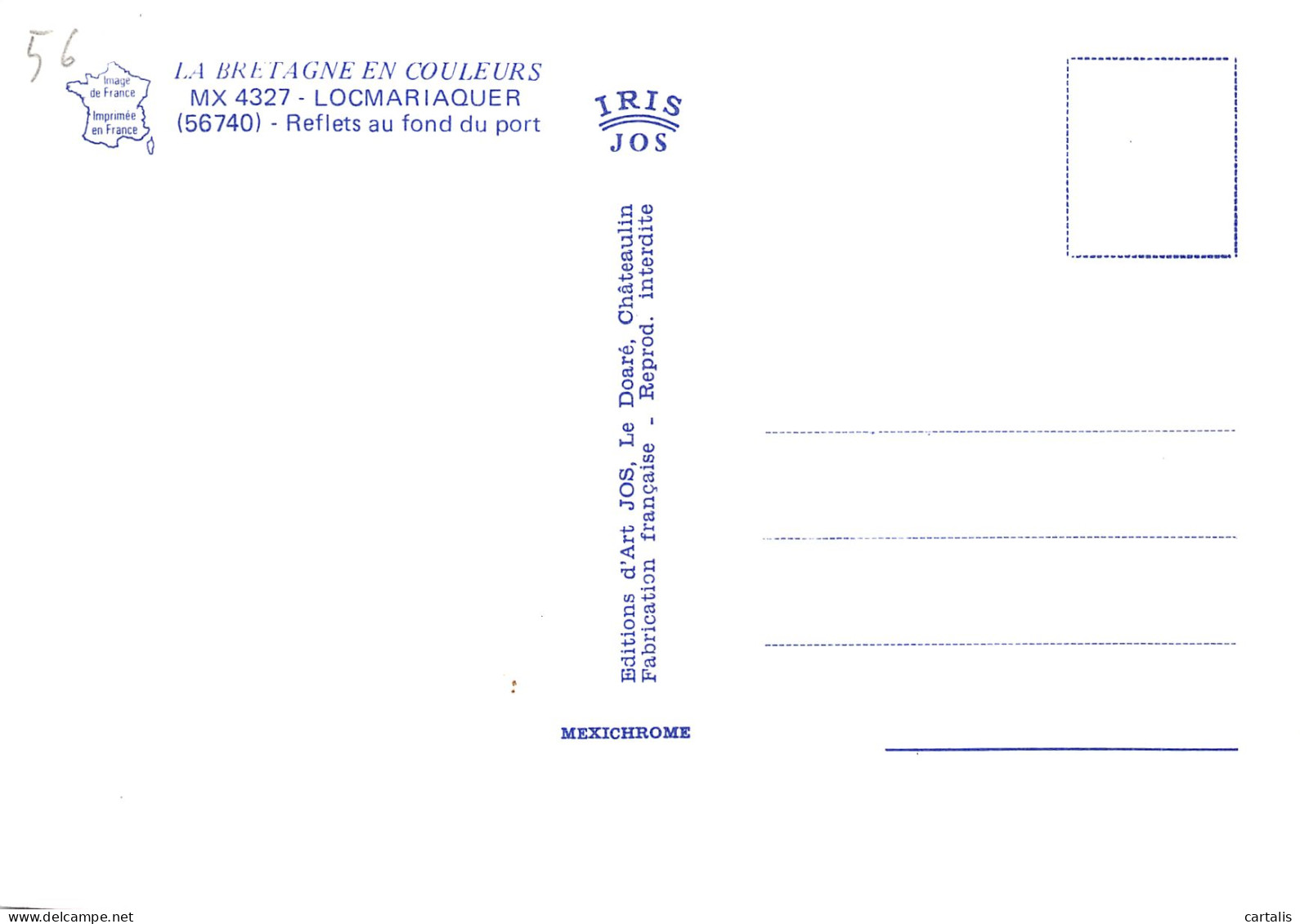 56-LOCMARIAQUER-N° 4391-D/0263 - Locmariaquer