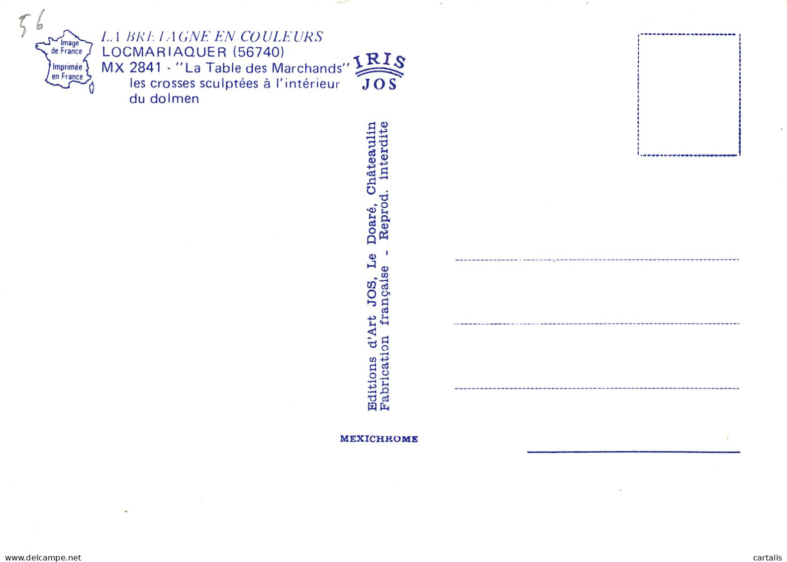 56-LOCMARIAQUER-N° 4391-D/0253 - Locmariaquer