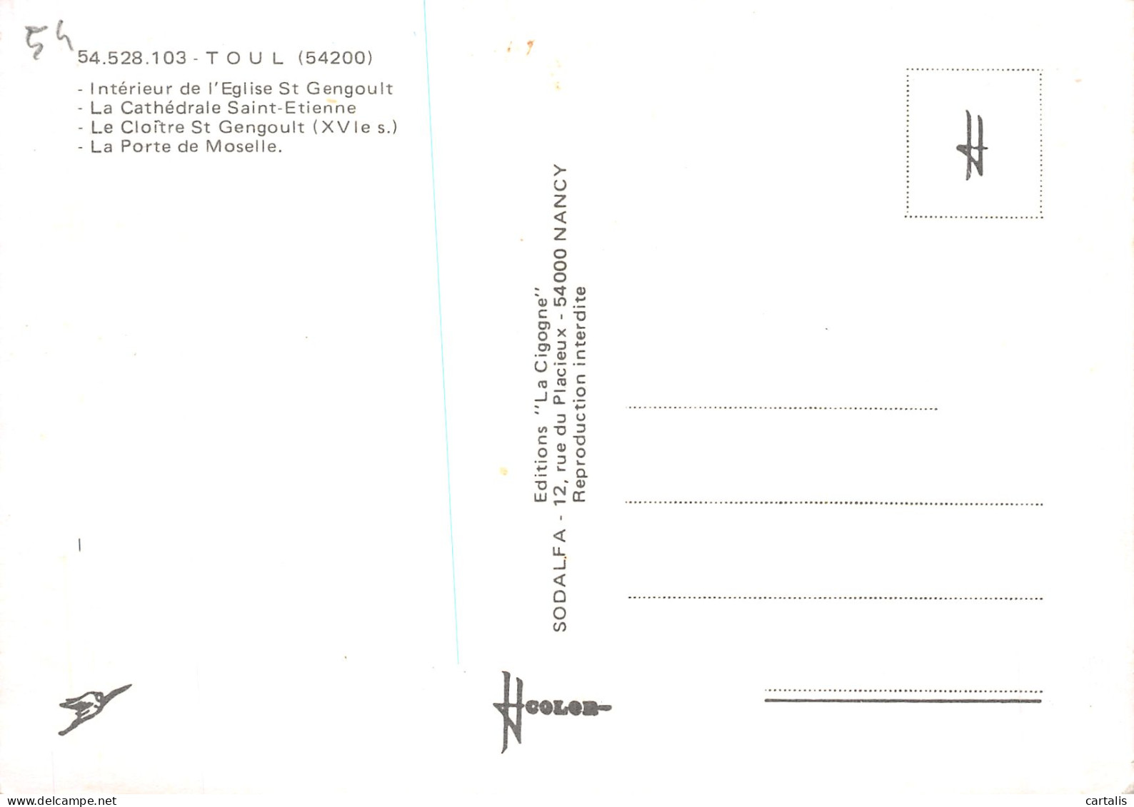 54-TOUL-N° 4391-D/0249 - Toul