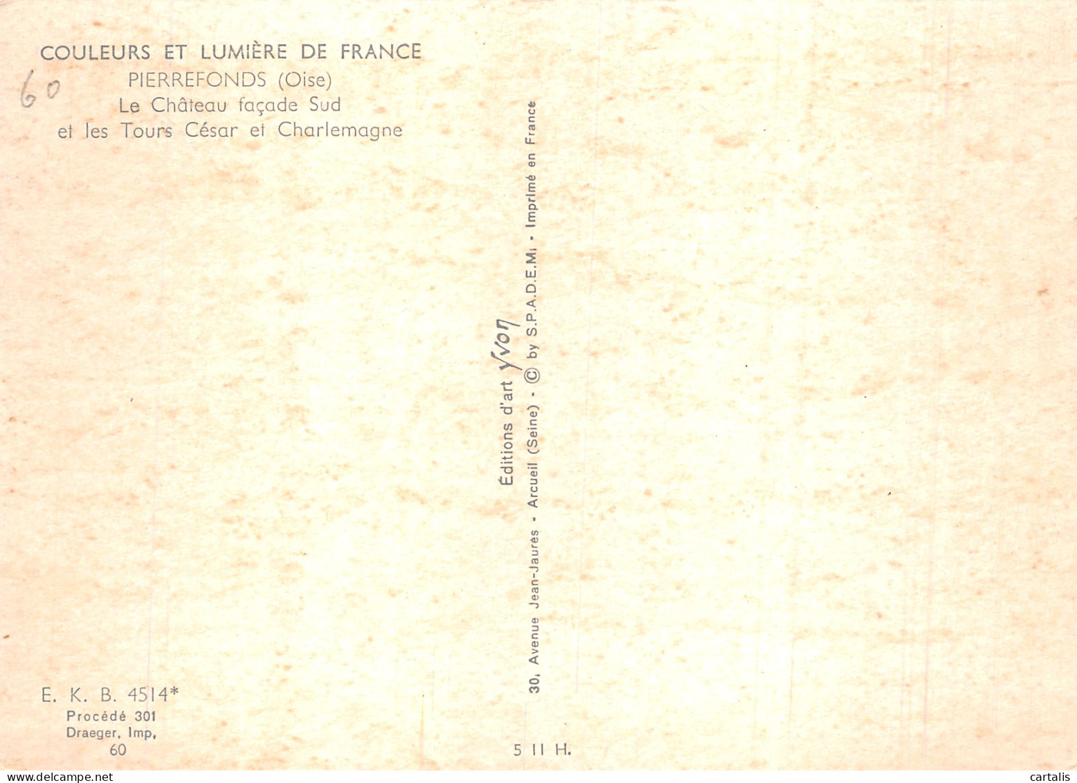 60-PIERREFONDS-N° 4391-D/0153 - Pierrefonds