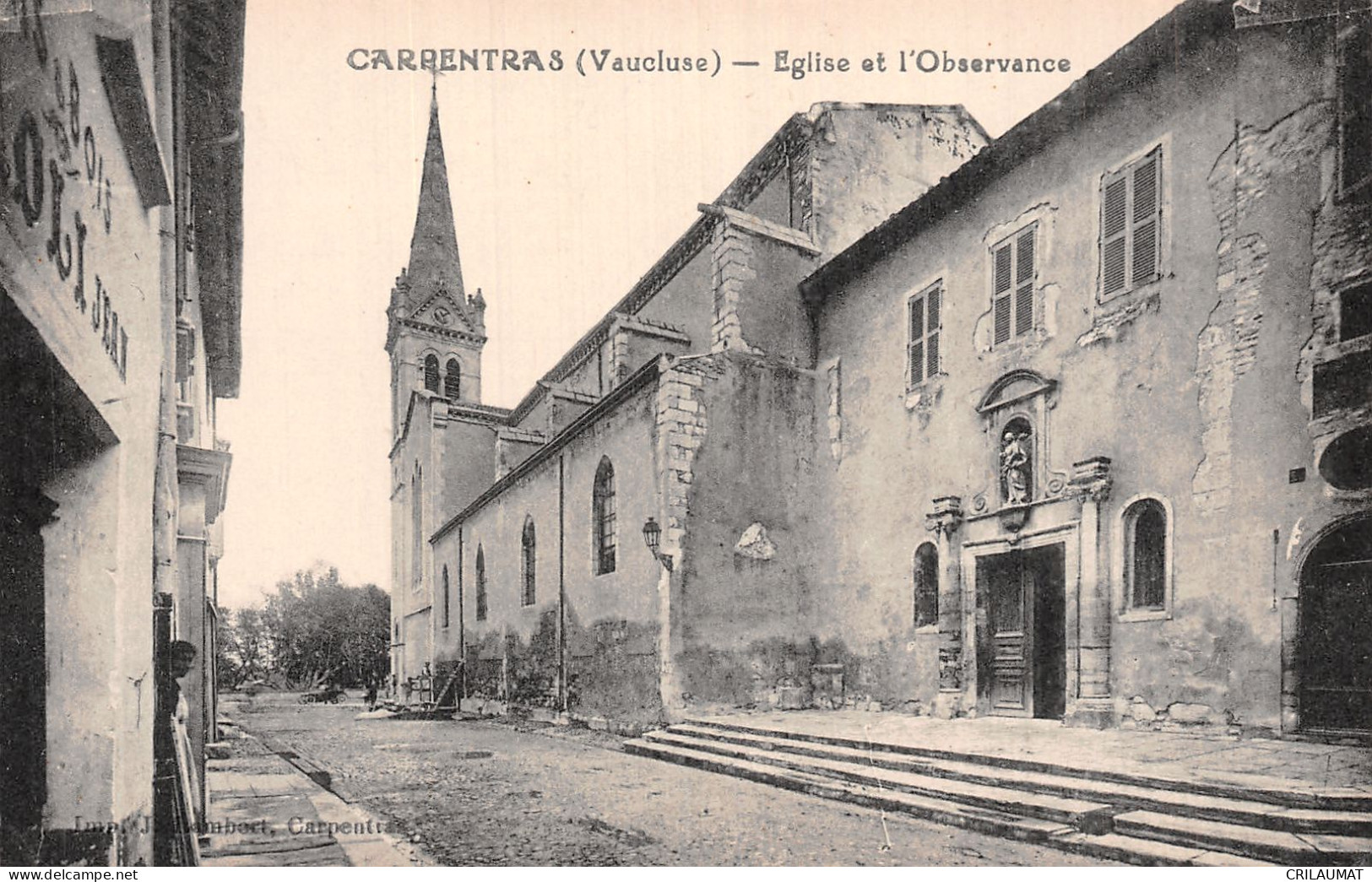 84-CARPENTRAS-N°T5071-A/0037 - Carpentras