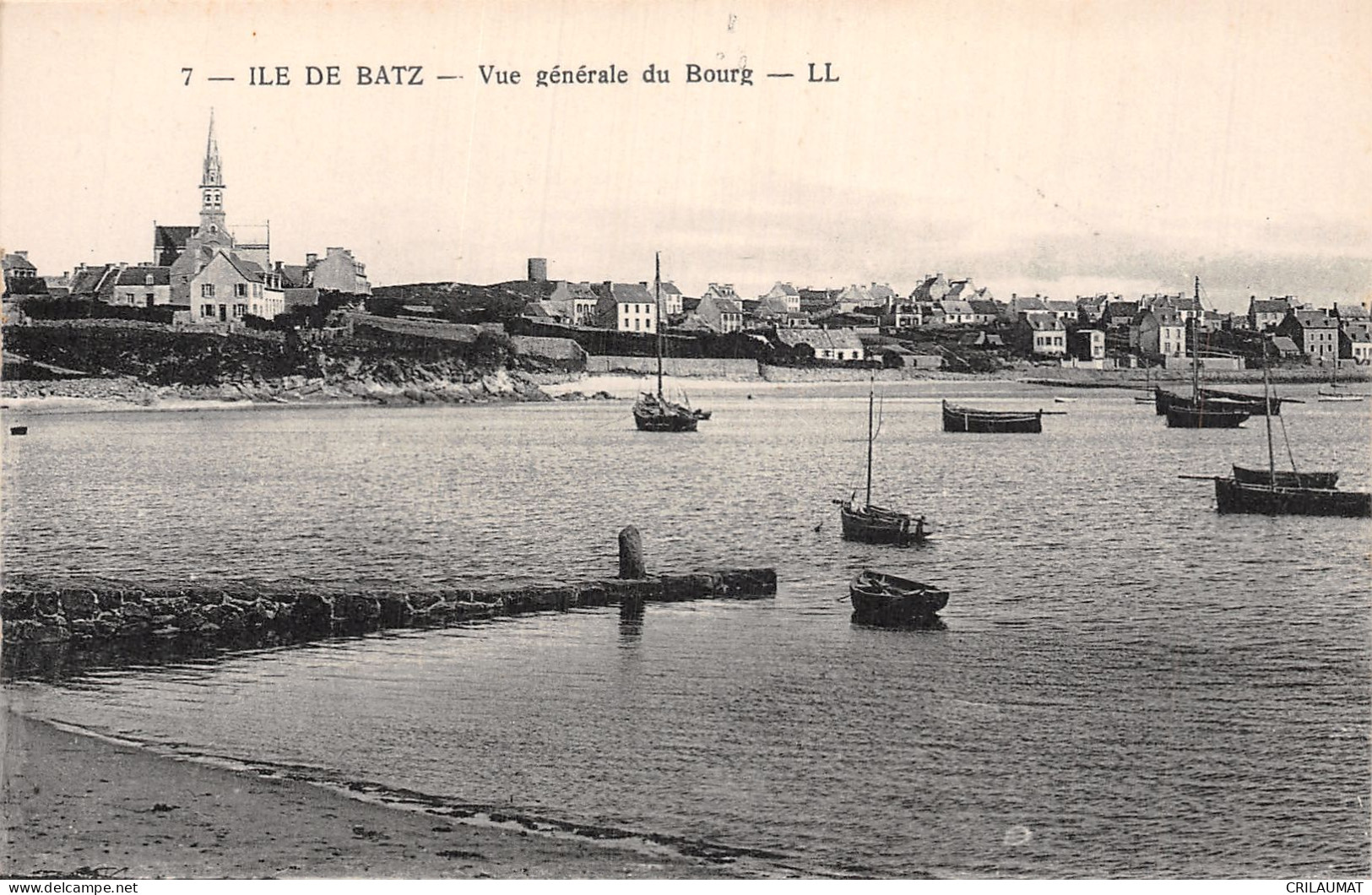 29-ILE DE BATZ-N°T5070-H/0207 - Ile-de-Batz