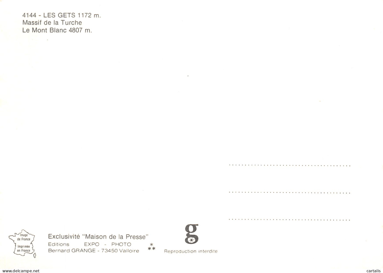 74-LES GETS-N° 4392-C/0375 - Les Gets